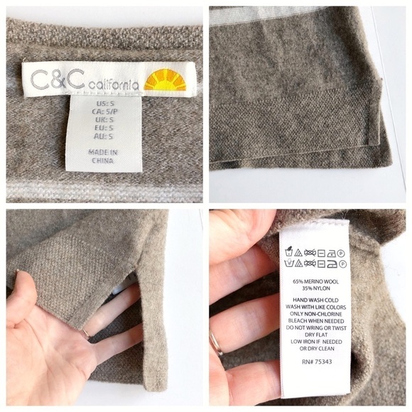 C&C California Striped Pullover Sweater - Picture 8 of 9